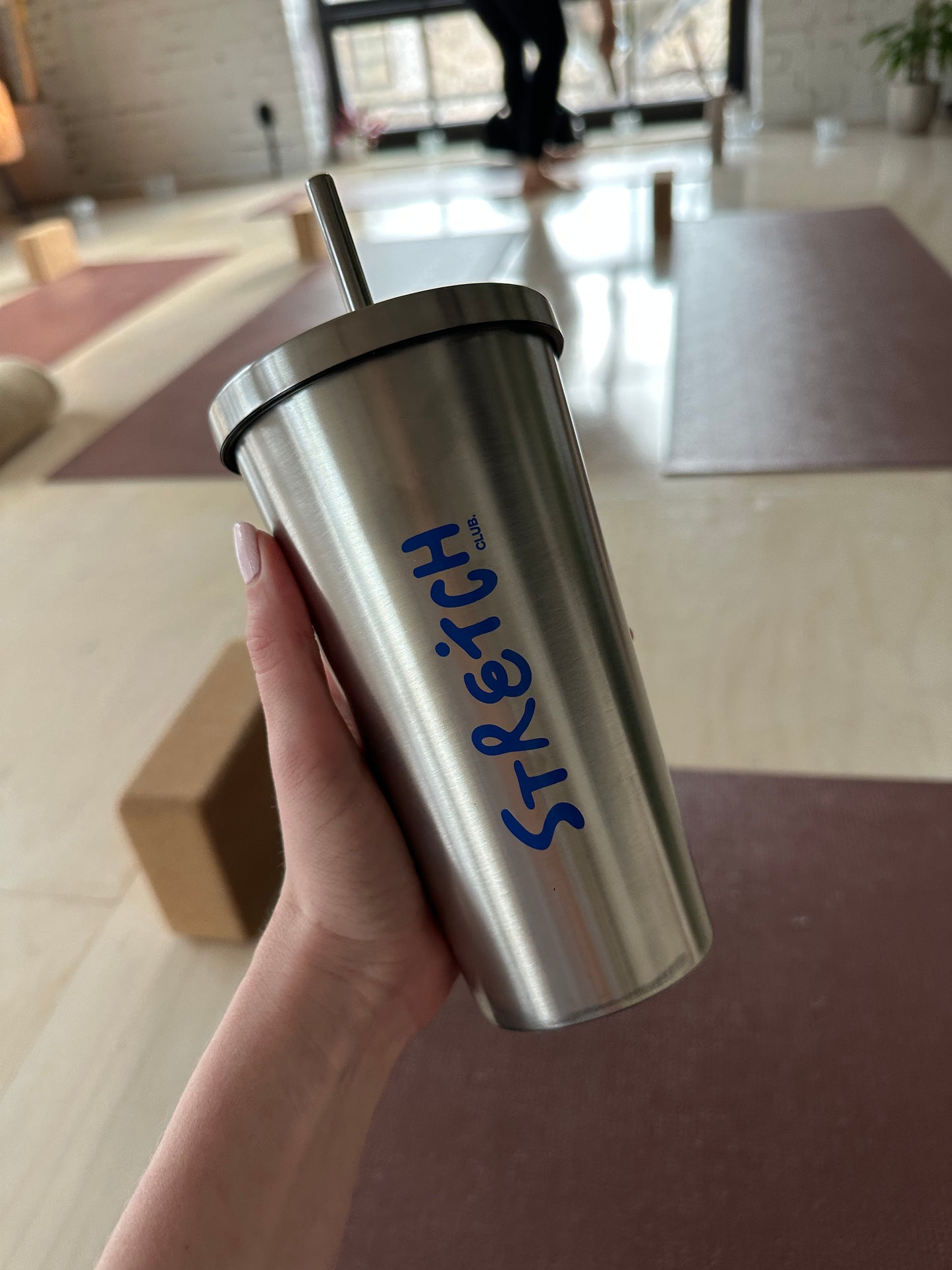 Insulated stainless steel cup 600ml